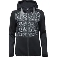 Willard GRONA Dámská kombinovaná mikina, černá, velikost