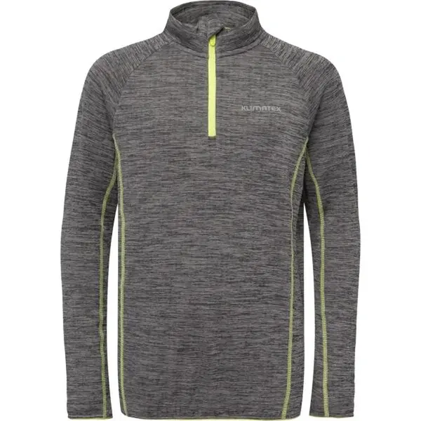 Klimatex MAKAU Dětský funkční pulovr, šedá, velikost