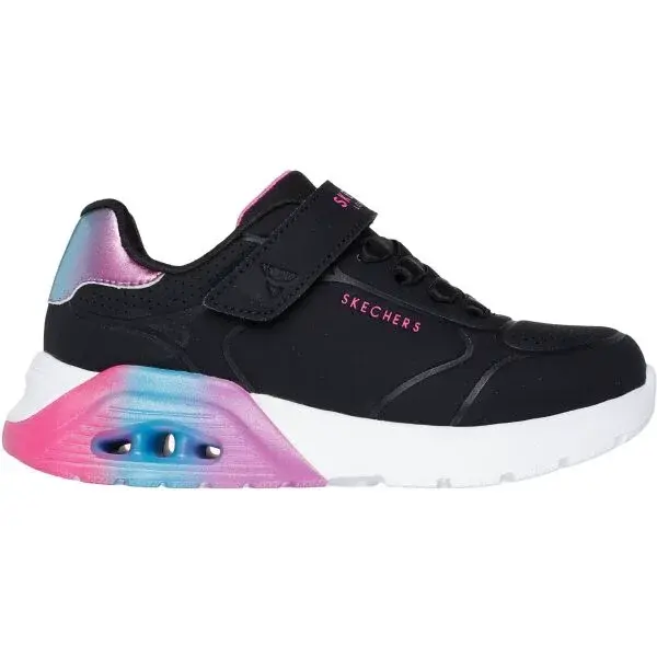 Skechers UNO LITE 2.0 Dětská vycházková obuv, černá, velikost