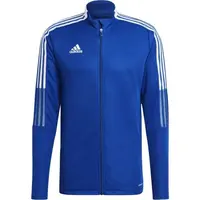 adidas TIRO 21 TRACK JACKET Pánská fotbalová mikina, modrá, velikost