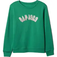 GAP V-SP25 LOGO Dámská mikina, zelená, velikost