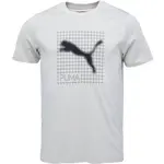 Puma TECH GRAPHIC TEE Pánské triko, béžová, velikost
