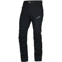 Northfinder BLAZEJ Pánské softshellové kalhoty, černá, velikost