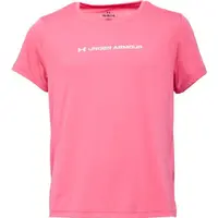 Under Armour TECH WORDMARK GRAPHIC Dívčí tričko, růžová, velikost L