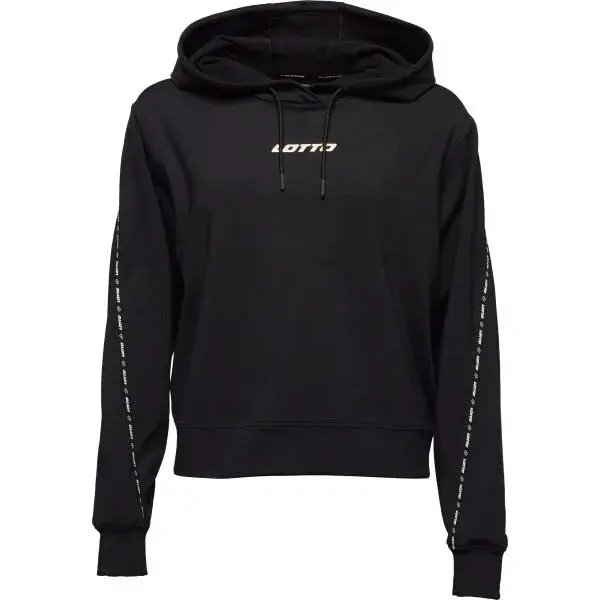 Lotto HENNIE Dámská krátká mikina, černá, velikost