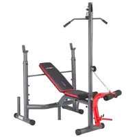 HMS LS7206 Multifunkční lavice, černá, velikost