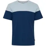 BLEND REGULAR FIT Pánské tričko, tmavě modrá, velikost