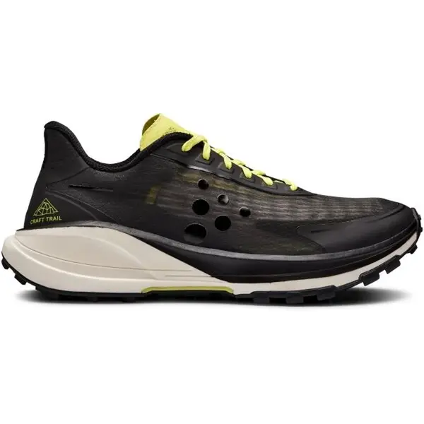 Craft PURE TRAIL Pánská běžecká obuv, černá, velikost 41.5