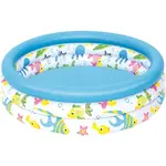 Bestway OCEAN LIFE POOL 102 Nafukovací bazén, světle modrá, velikost