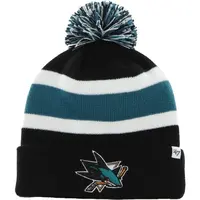 47 NHL SAN JOSE SHARKS BREAKAWAY CUFF KNIT Zimní čepice, černá, velikost UNI