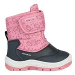 Geox FLANFIL GIRL 20-23 EU Dětské kotníkové boty, růžová, velikost