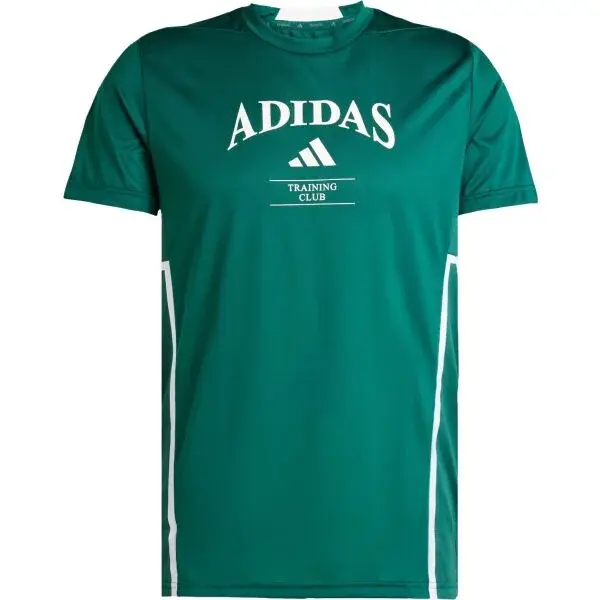 adidas DESIGNED FOR TRAINING TEE Pánské tréninkové tričko, zelená, velikost