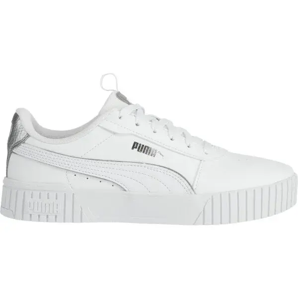 Puma CARINA 2.0 POP UP METALLICS Dámské tenisky, bílá, velikost 41