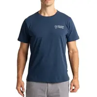 ADVENTER & FISHING COTTON SHIRT Pánské tričko, tmavě modrá, velikost