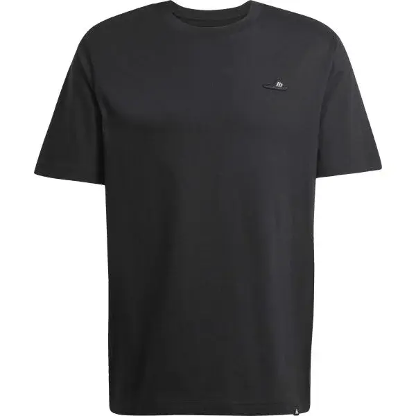 adidas LOUNGE SLIDE TEE Pánské triko, černá, velikost