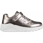 Skechers UNO LITE Dívčí volnočasová obuv, stříbrná, velikost