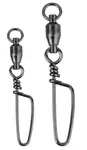 Savage Gear obratlíky s karabinkou Ball Bearing Snaps M #2 24kg 6ks