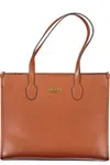 GUESS JEANS WOMEN'S BAG BROWN