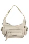 DESIGUAL WHITE WOMEN'S BAG