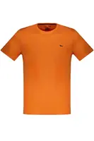 Pánske oranžové tričko s krátkym rukávom