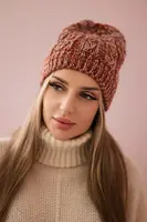 Kesi Čapica s fleece Melisa K241 ruda