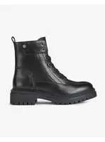 Black women's leather shoes Geox Iridea - Women's