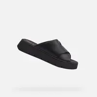 Black women's slippers Geox Dandra 40 - Women's