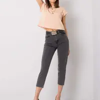 Jeans trousers-320-SP-2764.08P-dark grey