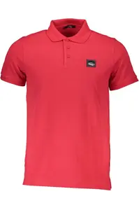 CAVALLI CLASS červené pánske polo