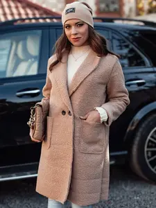 Dámsky oversize kabát BARALITE béžový