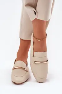 Kožené Polobotky Mokasíny Dámske Maciejka