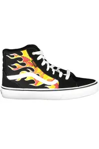 Vans vysoké tenisky s plameňmi