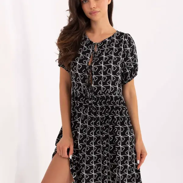 Dress-D73771M30466A-black