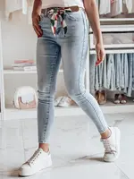 Dámske skinny rifle s vysokým pásom