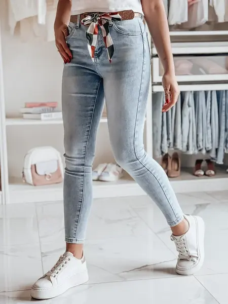 Dámske skinny rifle s vysokým pásom