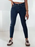 Dámske tmavomodré rifle MODILINI