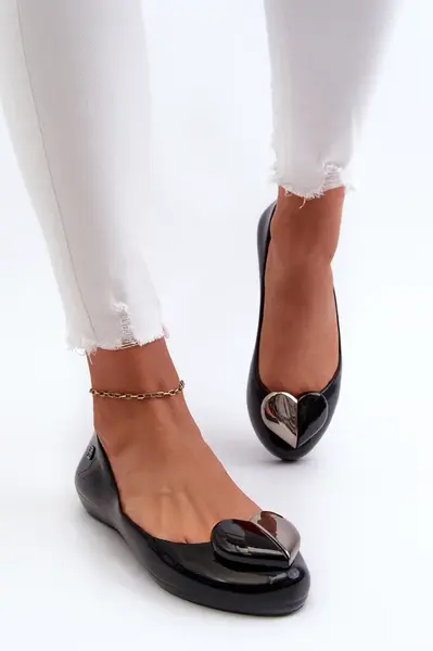 Dámske baletky so srdiečkom ZAXY