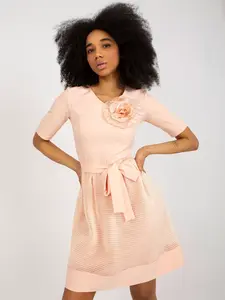 Dress-LK-SK-506551.76P-Peach