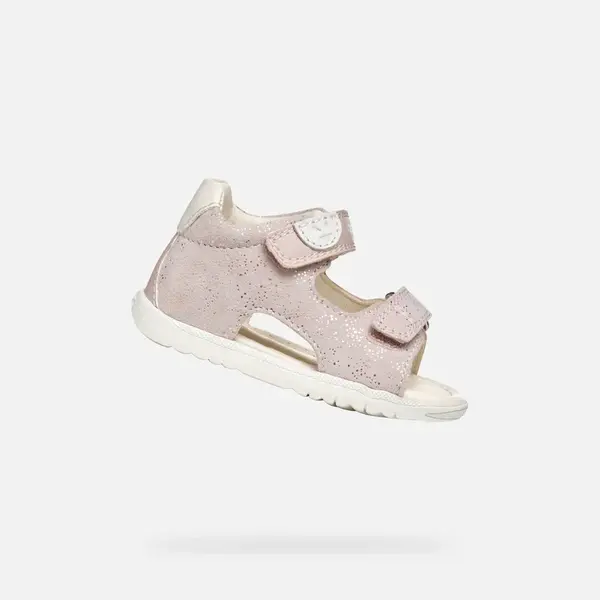 Girls First Steps Geox Macchia Pink - Girls