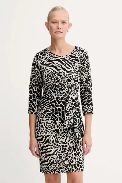 Šaty Morgan černá barva, mini, REOL