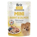 Brit Care Dog Mini Rabbit&Salmon Fillets in gravy 85 g