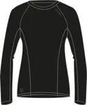 Women's functional long-sleeved T-shirt Kilpi SPOLETO-W Black