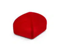 Beneto Exclusive Semišová červená dárková krabička KS2-V