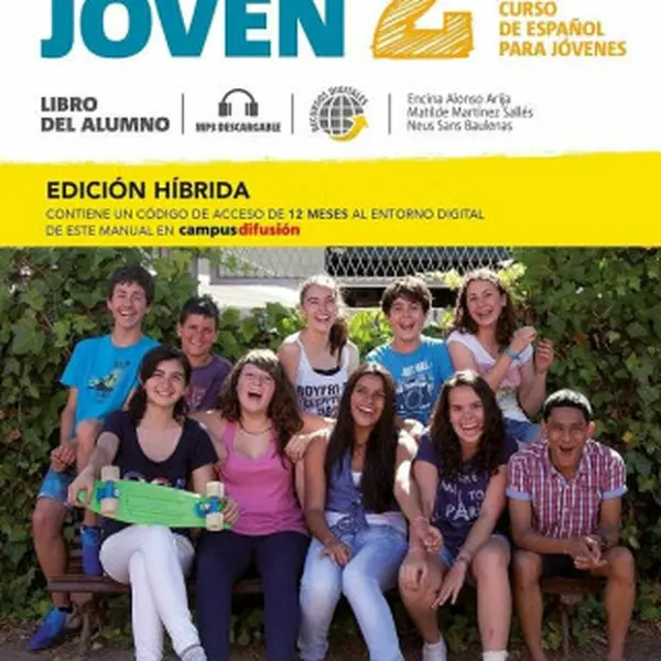 Gente Joven 2 Nueva Ed. (A1-A2) – Edición híbrida Libro del alumno + Campus (12 meses)
