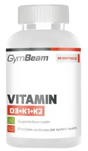 GYMBEAM Vitamin D3+K1+K2 60 kapslí