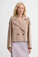 Semišový kabát Weekend Max Mara MAGA