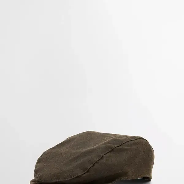 Bekovka pro psa Barbour Dog Wax Flat Cap zelená barva