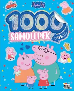 1000 samolepek s aktivitami Prasátko Peppa