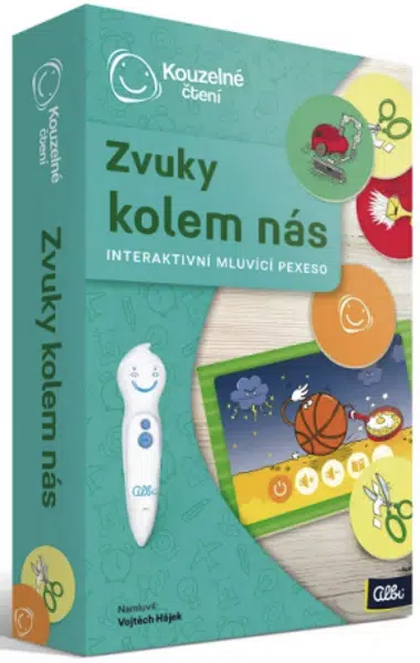 Pexeso Zvuky kolem nás - Kouzelné čtení Albi