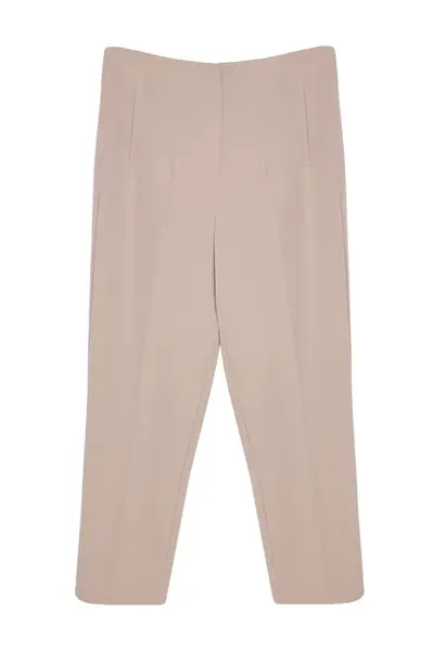 Trendyol Mink Iron-On Woven Trousers